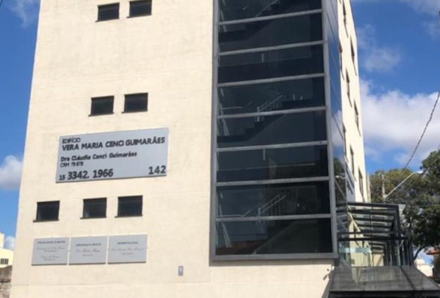 Fachada do endereço de atendimento em Sorocaba